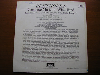 BEETHOVEN: COMPLETE MUSIC FOR WIND BAND    BRYMER / LONDON WIND SOLOISTS   SXL 6170