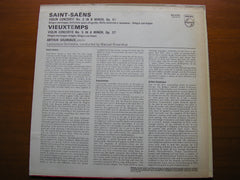 SAINT-SAENS: VIOLIN CONCERTO No. 3 / VIEUXTEMPS: VIOLIN CONCERTO No. 5   GRUMIAUX / LAMOUREUX ORCHESTRA / ROSENTHAL    SAL 3493