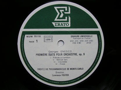 ENESCO: ORCHESTRAL SUITES Nos. 1 & 2    FOSTER / MONTE CARLO PHILHARMONIC   NUM 75118