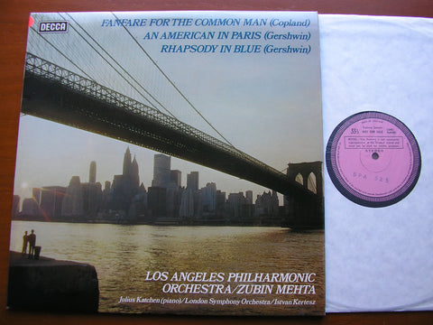 GERSHWIN / COPLAND: ORCHESTRAL MUSIC   KATCHEN / LONDON SYMPHONY / ISTVAN KERTESZ   SPA 525