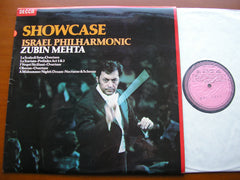 SHOWCASE; ORCHESTRAL MUSIC BY ROSSINI / VERDI / WEBER / MENDELSSOHN    MEHTA / ISRAEL PHILHARMONIC    SXL 6843
