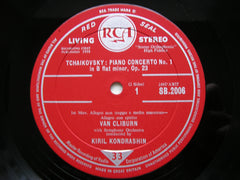 TCHAIKOVSKY: PIANO CONCERTO No. 1     VAN CLIBURN / RCA SYMPHONY ORCHESTRA / KONDRASHIN    SB 2006