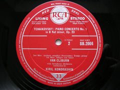 TCHAIKOVSKY: PIANO CONCERTO No. 1     VAN CLIBURN / RCA SYMPHONY ORCHESTRA / KONDRASHIN    SB 2006