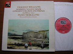 VAUGHAN WILLIAMS: SYMPHONY No. 6 / OBOE CONCERTO   WILLIAMS / BOURNEMOUTH SYMPHONY / BERGLUND   ASD 3127