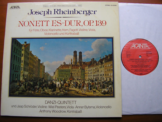 RHEINBERGER: NONET Op. 139   DANZI QUINTET / SCHRODER / BYLSMA / PEETERS / WOODROW   EA 23045