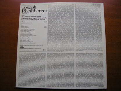 RHEINBERGER: NONET Op. 139   DANZI QUINTET / SCHRODER / BYLSMA / PEETERS / WOODROW   EA 23045