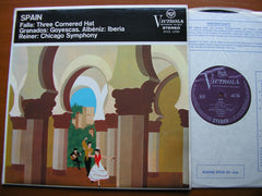 SPAIN: ORCHESTRAL MUSIC BY FALLA / GRANADOS / ALBENIZ     REINER / CHICAGO SYMPHONY   VICS 1294