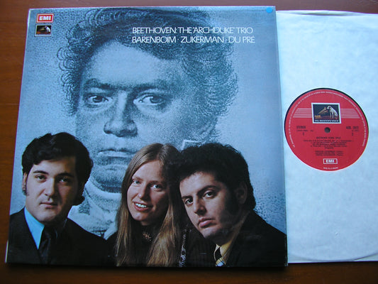 BEETHOVEN: PIANO TRIO No. 7 'Archduke'   BARENBOIM / DU PRE / ZUKERMAN    ASD 2572