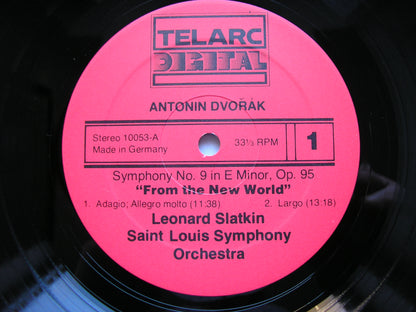 DVORAK: SYMPHONY No. 9 'From The New World'     SLATKIN / SAINT LOUIS SYMPHONY   DG-10053