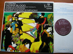 STRAUSS: VIENNA BLOOD - Five Waltzes & Polka Op. 324   FRITZ REINER / CHICAGO SYMPHONY    VICS 1127