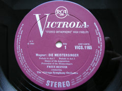 WAGNER: DIE MEISTERSINGER Suite / GOTTERDAMMERUNG Excerpts     REINER / CHICAGO SYMPHONY   VICS 1165