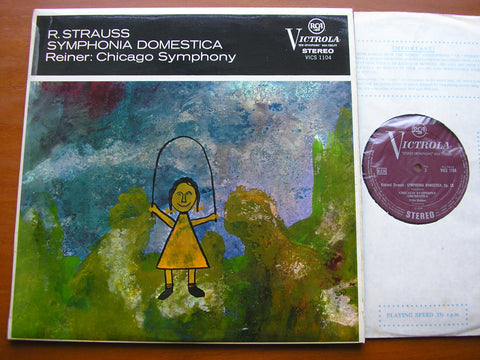 STRAUSS: SYMPHONIA DOMESTICA     FRITZ REINER / CHICAGO SYMPHONY    VICS 1104