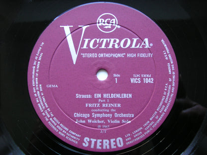 STRAUSS: EIN HELDENLEBEN     REINER / CHICAGO SYMPHONY    VICS 1042