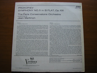 PROKOFIEV: SYMPHONY No. 5     MARTINON / PARIS CONSERVATOIRE    VICS 1169