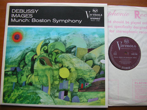 DEBUSSY: IMAGES    MUNCH / BOSTON SYMPHONY    VICS 1162