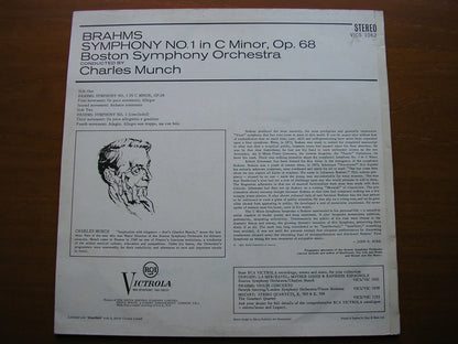 BRAHMS: SYMPHONY No. 1     MUNCH / BOSTON SYMPHONY    VICS 1062