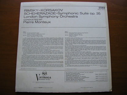 RIMSKY-KORSAKOV: SCHEHERAZADE    MONTEUX / LONDON SYMPHONY   VICS 1013