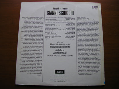 PUCCINI: GIANNI SCHICCHI CORENA / TEBALDI / MMF / GARDELLI SXL 6124