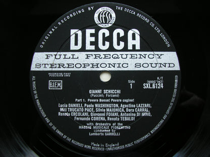 PUCCINI: GIANNI SCHICCHI CORENA / TEBALDI / MMF / GARDELLI SXL 6124