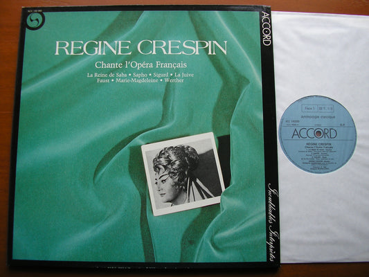 ARIAS FROM FRENCH OPERA: GOUNOD / MASSENET / HALEVY / REYER      REGINE CRESPIN    ACC 140 060