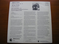 BRITTEN & WALTON: VIOLIN CONCERTOS   IDA HAENDEL / BOURNEMOUTH SYMPHONY / BERGLUND    ASD 3483