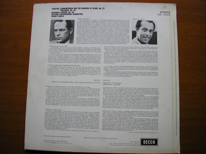 SIBELIUS: ORCHESTRAL WORKS / BERGMAN: AUBADE    PANULA / HELSINKI PHILHARMONIC ORCHESTRA   SXL 6434