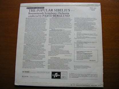 SIBELIUS: ORCHESTRAL WORKS     BERGLUND / BOURNEMOUTH SYMPHONY  TWO 380