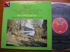SIBELIUS: SPRING SONG   GROVES / ROYAL LIVERPOOL PHILHARMONIC   ASD 3287