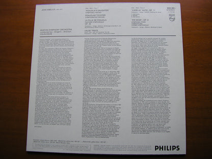 SIBELIUS: ORCHESTRAL WORKS     DAVIS / BOSTON SYMPHONY ORCHESTRA   9500 893