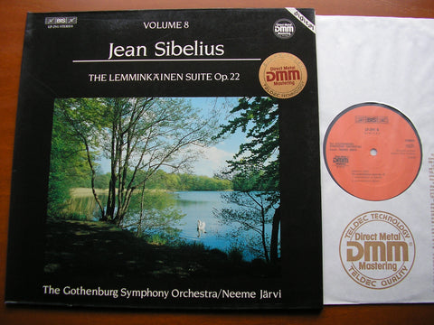 SIBELIUS: THE LEMMINKAINEN SUITE     JARVI / GOTHENBURG SYMPHONY   BIS LP 294