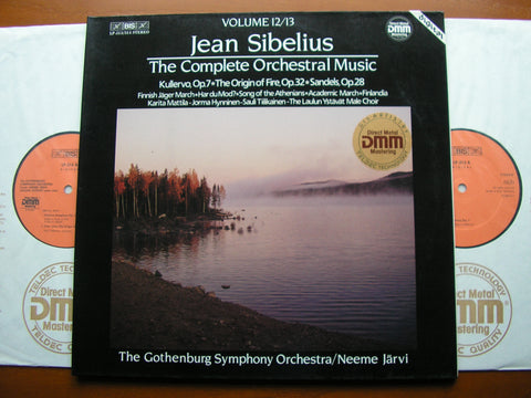 SIBELIUS: KULLERVO   SOLOISTS / GOTHENBURG SYMPHONY / JARVI    BIS LP 313/4