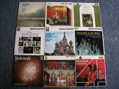 DECCA PFS PHASE 4 & EMI STUDIO 2 AUDIOPHILE COLLECTION  63 TITLES (65 LPs)
