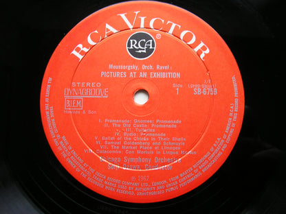 MOUSSORGSKY: PICTURES AT AN EXHIBITION / BRITTEN: YOUNG PERSON'S GUIDE   OZAWA / CHICAGO SYMPHONY ORCHESTRA   SB 6759