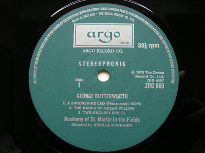 BRITTEN: VARIATIONS / BUTTERWORTH: A SHROPSHIRE LAD   NEVILLE MARRINER / ASMIF    ZRG 860