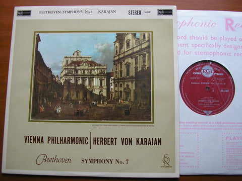 BEETHOVEN: SYMPHONY No. 7    KARAJAN / VIENNA PHILHARMONIC   SB 2087