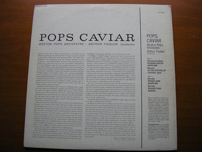 POPS CAVIAR: ORCHESTRAL MUSIC OF RIMSKY-KORSAKOV & BORODIN     FIEDLER / BOSTON POPS ORCHESTRA    LSC 2202