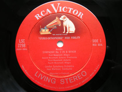 BORODIN: SYMPHONY No. 2 / RIMSKY-KORSAKOV: CAPRICCIO ESPAGNOLE   MARTINON / LONDON SYMPHONY   LSC 2298