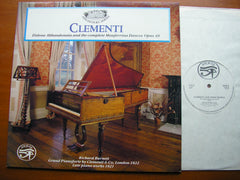 CLEMENTI: PIANO SONATA in G / TWELVE MONFERRINAS     RICHARD BURNETT    SAR 8