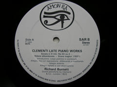 CLEMENTI: PIANO SONATA in G / TWELVE MONFERRINAS     RICHARD BURNETT    SAR 8