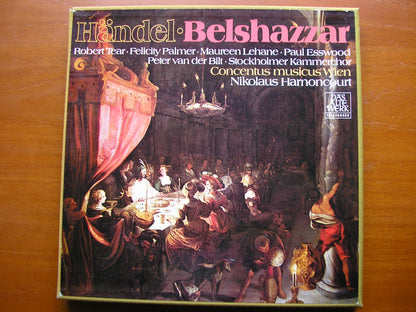 HANDEL: BELSHAZZAR   TEAR / PALMER / LEHANE / CONCENTUS MUSICUS / HARNONCOURT    635326