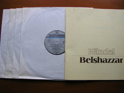 HANDEL: BELSHAZZAR   TEAR / PALMER / LEHANE / CONCENTUS MUSICUS / HARNONCOURT    635326