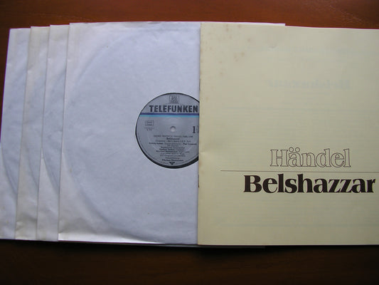 HANDEL: BELSHAZZAR   TEAR / PALMER / LEHANE / CONCENTUS MUSICUS / HARNONCOURT    635326