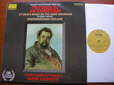 MUSSORGSKY: NIGHT ON THE BARE MOUNTAIN Original Version / PICTURES AT AN EXHIBITION    KASPSZYK / LONDON SYMPHONY    EC 1004
