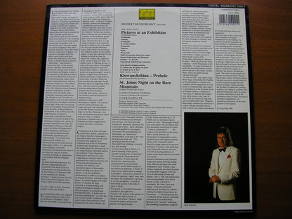MUSSORGSKY: NIGHT ON THE BARE MOUNTAIN Original Version / PICTURES AT AN EXHIBITION    KASPSZYK / LONDON SYMPHONY    EC 1004