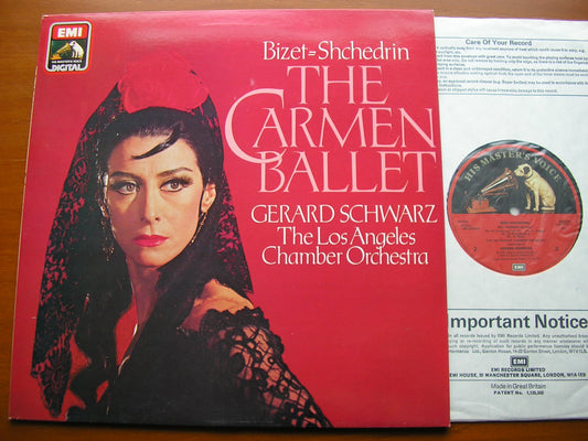 BIZET - SHCHEDRIN: THE CARMEN BALLET     SCHWARZ / LOS ANGELES CHAMBER ORCHESTRA   ASD 4194