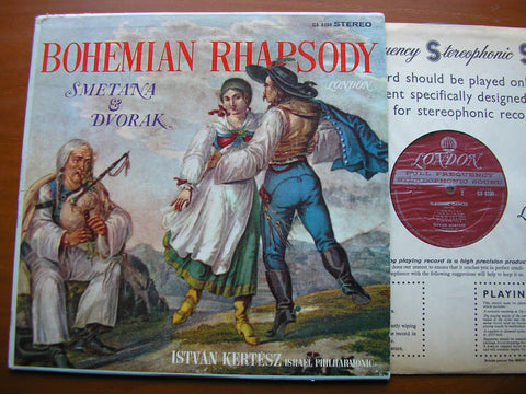 BOHEMIAN RHASODY: MUSIC OF SMETANA & DVORAK   KERTESZ / ISRAEL PHILHARMONIC    CS 6330