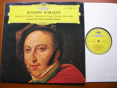 ROSSINI: STRING SONATAS Nos. 1 / 2 / 3 / 6    KARAJAN / BERLIN PHILHARMONIC   139 041