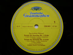 ROSSINI: STRING SONATAS Nos. 1 / 2 / 3 / 6    KARAJAN / BERLIN PHILHARMONIC   139 041