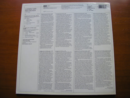 BEETHOVEN: SYMPHONIES Nos. 2 & 4   MUTI / PHILADELPHIA ORCHESTRA    7 49489