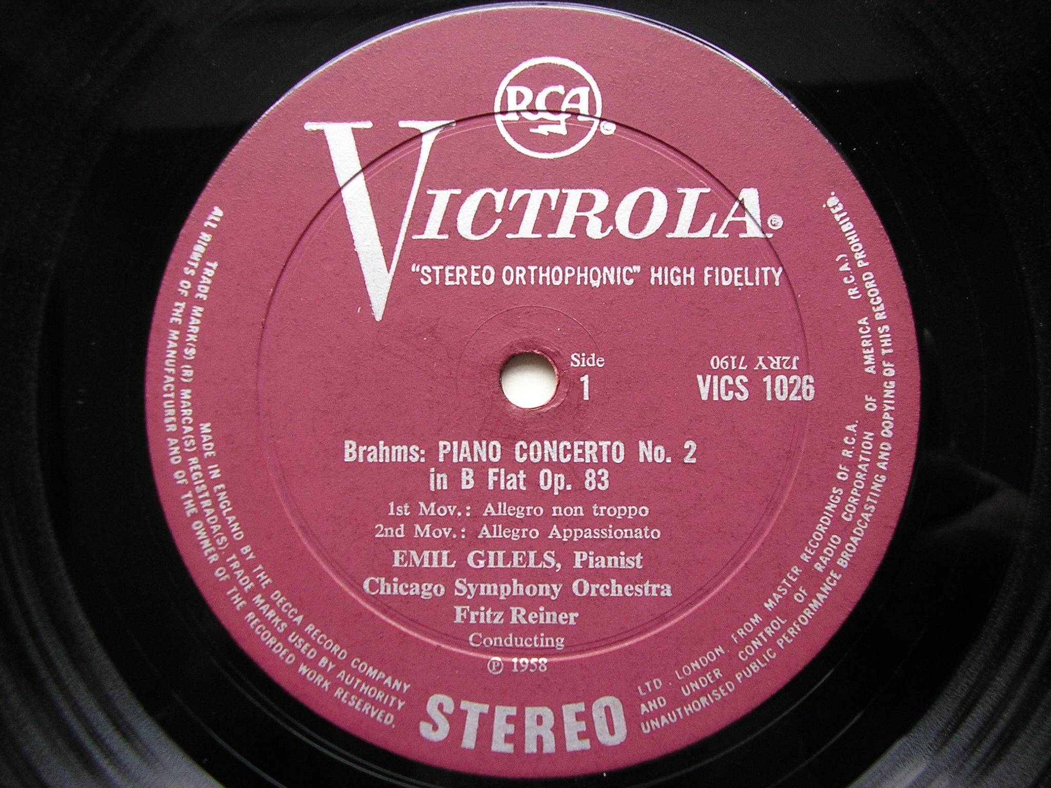 RCA Victrola (VICS) – Kingsway Hall Classical Records